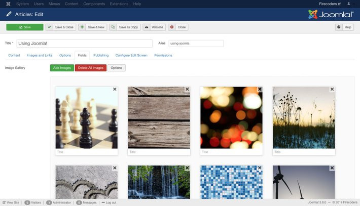 Showtime Image Gallery for Joomla